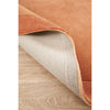 Hayman Clay Orange Wool Viscose Modern Rug - Rugs Of Beauty - 6