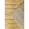 Close-up of a textured rug corner