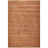 Rust textured rug on a white background