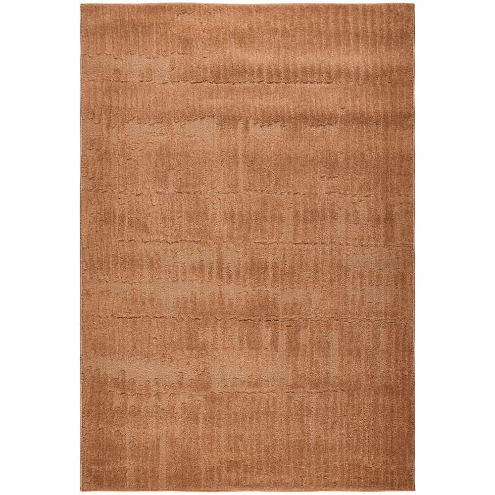 Rust textured rug on a white background