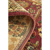 Multi Coloured Jaypore Rose Patterned Hand Knotted Oriental Wool Rug - 7