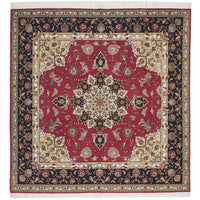 Decorative Persian Wool rug with intricate patterns