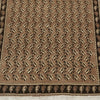 Persian Beige Brown Multi Colour Sirjan Hand Knotted Wool Rug - 2