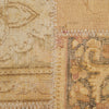 Persian Neutral Multi Colour Patchwork Hand Knotted Wool Rug - 4