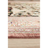 Persian Antique Qum Red Black Multi Coloured Floral Hand Knotted Silk Rug - Rugs Of Beauty - 4