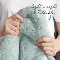 Brendale Pale Blue Soft Machine Washable Modern Rug - Rugs Of Beauty - 3