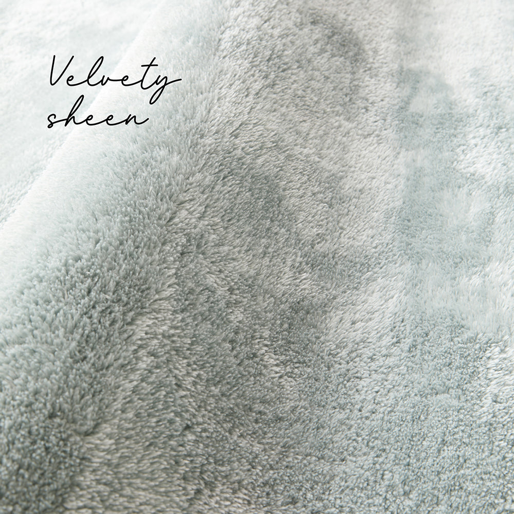 Brendale Pale Blue Soft Machine Washable Modern Rug - Rugs Of Beauty - 5