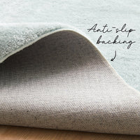 Brendale Pale Blue Soft Machine Washable Modern Rug - Rugs Of Beauty - 6