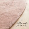 Brendale Pale Pink Soft Machine Washable Modern Rug - Rugs Of Beauty - 4