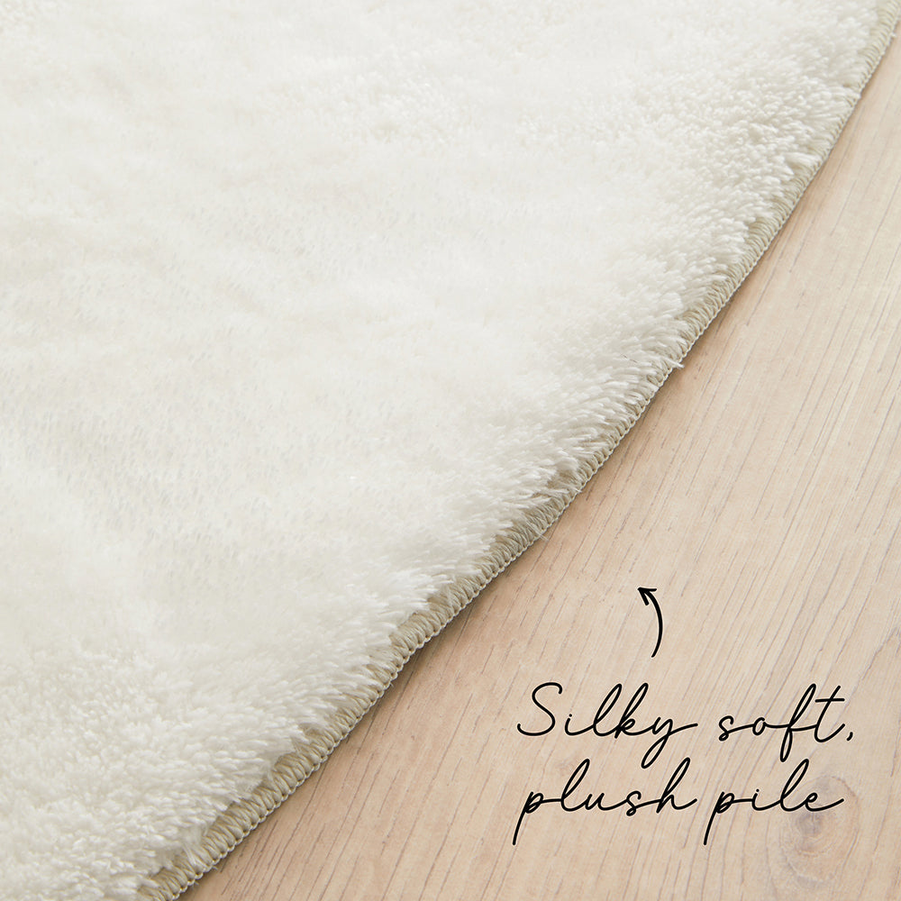 Brendale White Soft Machine Washable Modern Rug - Rugs Of Beauty - 4