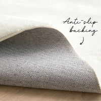 Brendale White Soft Machine Washable Modern Rug - Rugs Of Beauty - 6