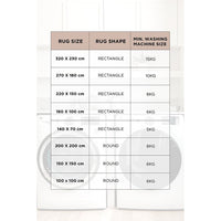 Audin 117 White Black Monochrome Tribal Style Machine Washable Modern Rug - Rugs Of Beauty - 11