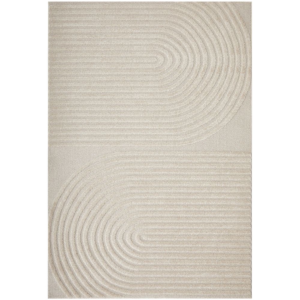 Agnes 2451 Beige Modern Patterned Rug - Rugs Of Beauty - 1