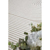 Agnes 2452 Beige White Modern Patterned Runner Rug - Rugs Of Beauty - 3