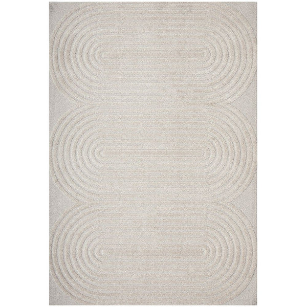 Agnes 2454 Beige Modern Patterned Rug - Rugs Of Beauty - 1
