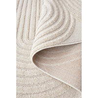Agnes 2454 Beige Modern Patterned Rug - Rugs Of Beauty - 6