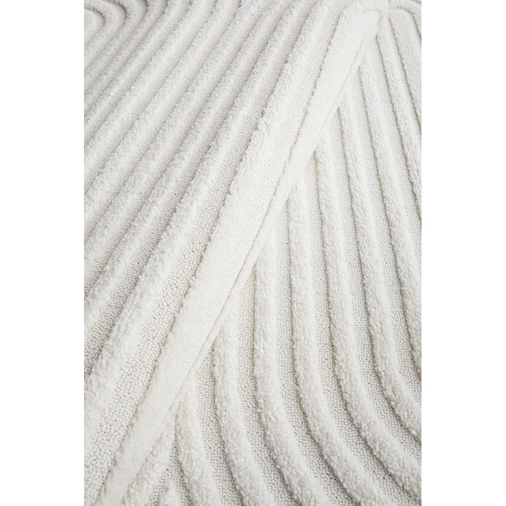 Agnes 2456 White Modern Patterned Runner Rug - Rugs Of Beauty - 7