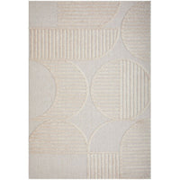 Agnes 2457 Beige Modern Patterned Rug - Rugs Of Beauty - 1