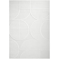 Agnes 2459 White Modern Patterned Rug - Rugs Of Beauty - 1