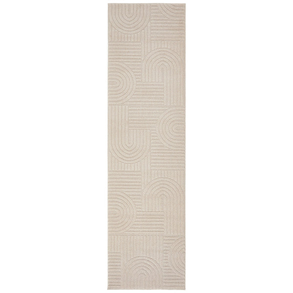 Catana 4755 Natural Modern Patterned Runner Rug - Rugs Of Beauty - 1