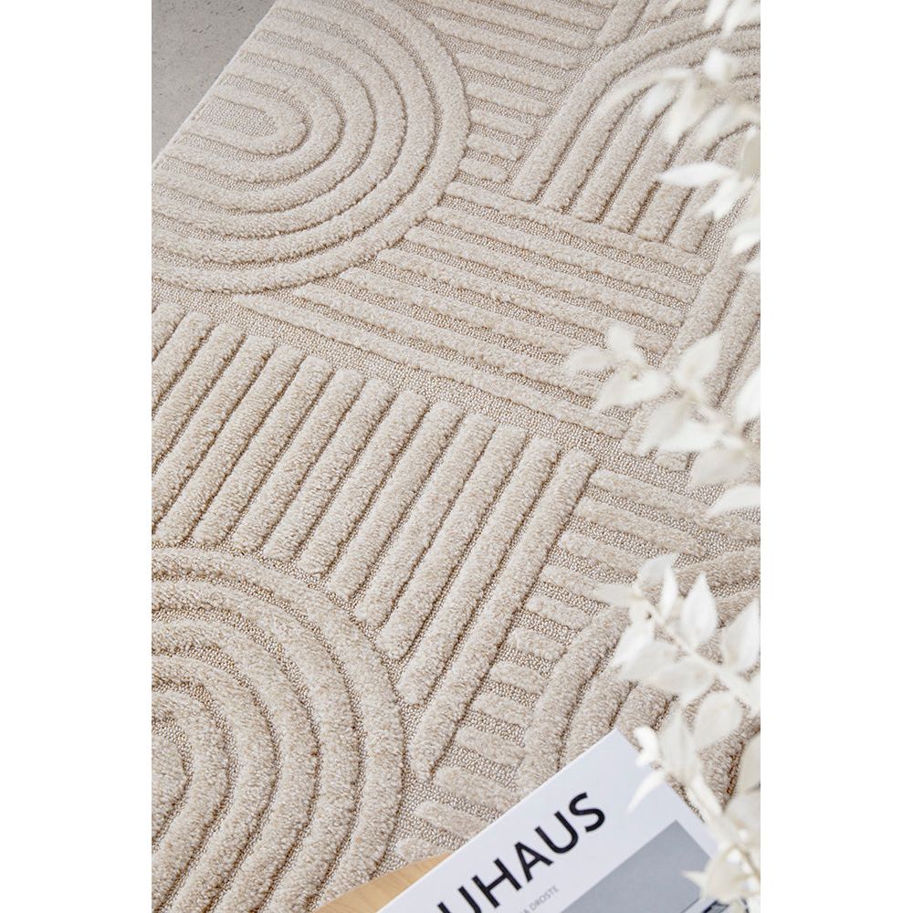 Catana 4755 Natural Modern Patterned Runner Rug - Rugs Of Beauty - 2