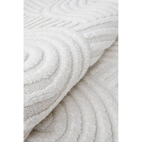 Catana 4755 White Modern Patterned Runner Rug - Rugs Of Beauty - 6
