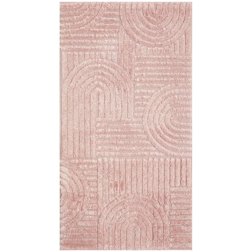 Catana 4762 Arch Patterned Modern Pink Rug - Rugs Of Beauty - 1