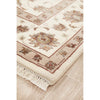 Beige Multi Colour Floral Patterned Hand Knotted Oriental Wool Rug - 2