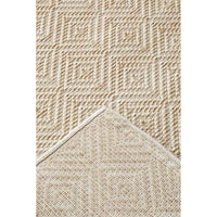 Kedron 1672 Indoor Outdoor Natural Cream Modern Polypropylene Runner Rug - Rugs Of Beauty - 4