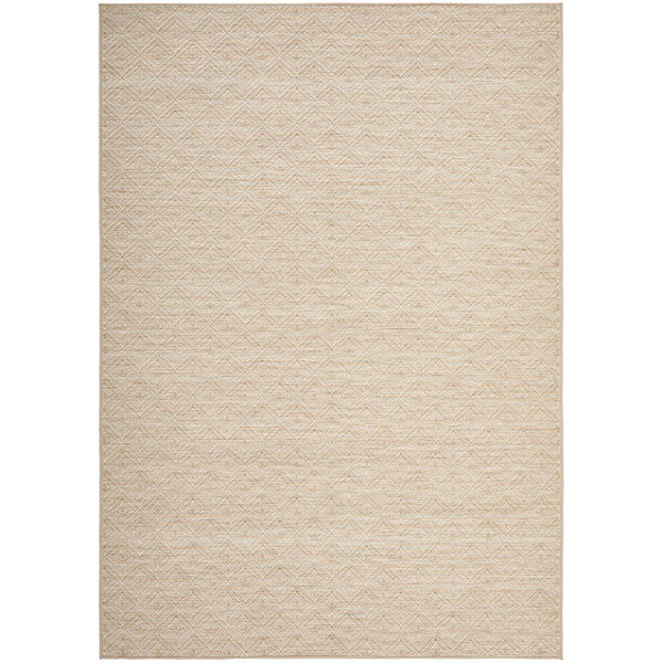 Kedron 1672 Indoor Outdoor Natural Cream Modern Polypropylene Rug - Rugs Of Beauty - 1