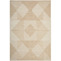 Kedron 1673 Indoor Outdoor Natural Cream Modern Polypropylene Rug - Rugs Of Beauty - 1