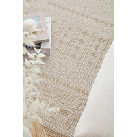 Kedron 1676 Indoor Outdoor Natural Cream Modern Polypropylene Runner Rug - Rugs Of Beauty - 3