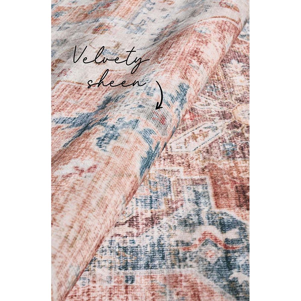 Kooringal 461 Rust Multi Colour Transitional Machine Washable Rug - Rugs Of Beauty - 5