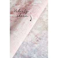 Kooringal 465 Pastel Pink Abstract Modern Machine Washable Rug - Rugs Of Beauty - 5