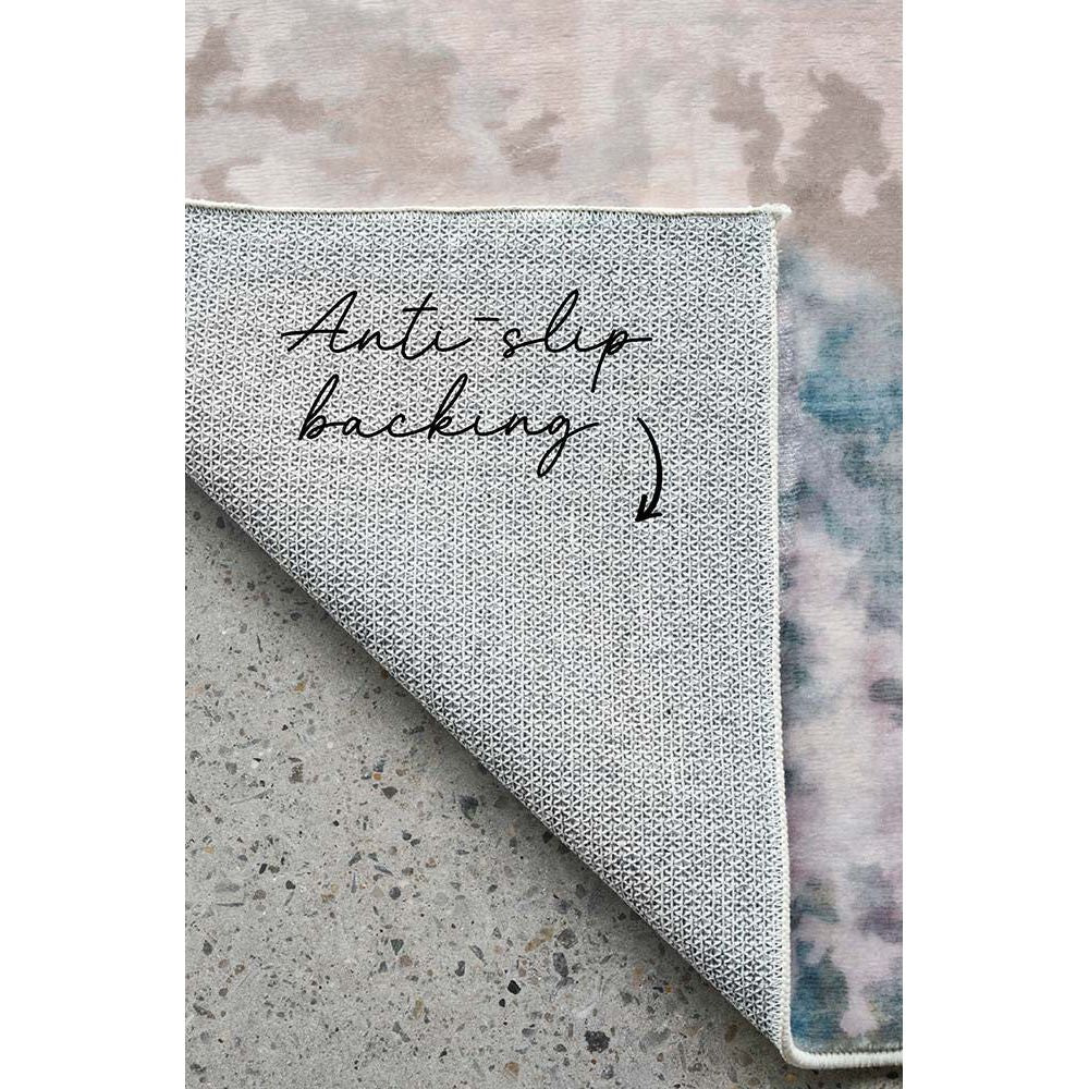 Kooringal 468 Multi Colour Abstract Modern Machine Washable Rug - Rugs Of Beauty - 7