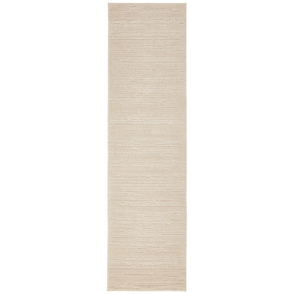 Porto 3426 Natural Patterned Modern Runner Rug - Rugs Of Beauty - 1