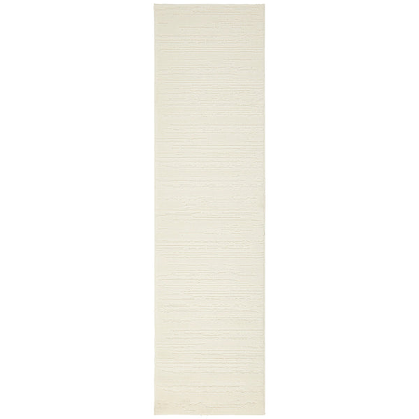 Porto 3426 White Patterned Modern Runner Rug - Rugs Of Beauty - 1