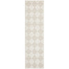 Porto 3429 Natural Patterned Modern Runner Rug - Rugs Of Beauty - 1