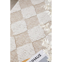 Porto 3429 Natural Patterned Modern Runner Rug - Rugs Of Beauty - 2
