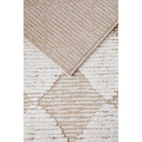 Porto 3429 Natural Patterned Modern Runner Rug - Rugs Of Beauty - 4