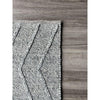 Umea Zig Zag Spotted Grey Wool Polyester Runner Rug - Rugs Of Beauty - 2