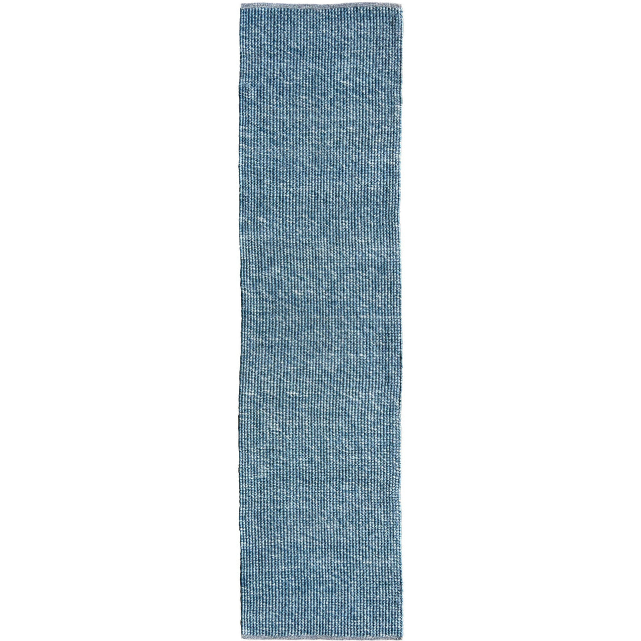 Althea Loop Dark Grey Wool Polyester Runner Rug - Rugs Of Beauty - 1