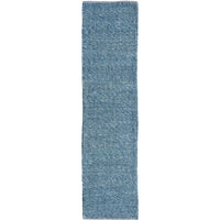 Althea Loop Dark Grey Wool Polyester Runner Rug - Rugs Of Beauty - 1