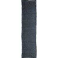 Althea Loop Black Wool Polyester Runner Rug - Rugs Of Beauty - 1