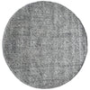 Althea Loop Grey Wool Polyester Round Rug - Rugs Of Beauty - 1