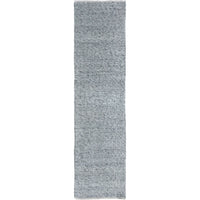 Althea Loop Grey Wool Polyester Runner Rug - Rugs Of Beauty - 1