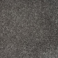 Grey and silver modern shaggy polyester rug with soft textured pile.