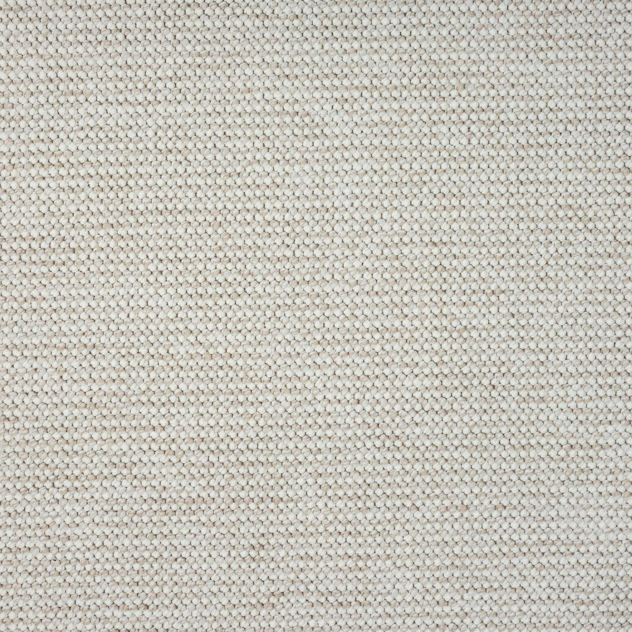 Beige flatweave rug with subtle woven texture in a modern minimalist style.