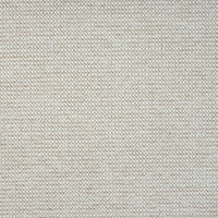 Beige flatweave rug with subtle textured pattern in a minimalist modern style.