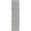 Umea Zig Zag Beige Wool Polyester Runner Rug - Rugs Of Beauty - 1